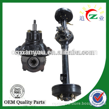 chinese manufacuter 2015 new full floating tag axle for tricycle, auto richshaw rear axle